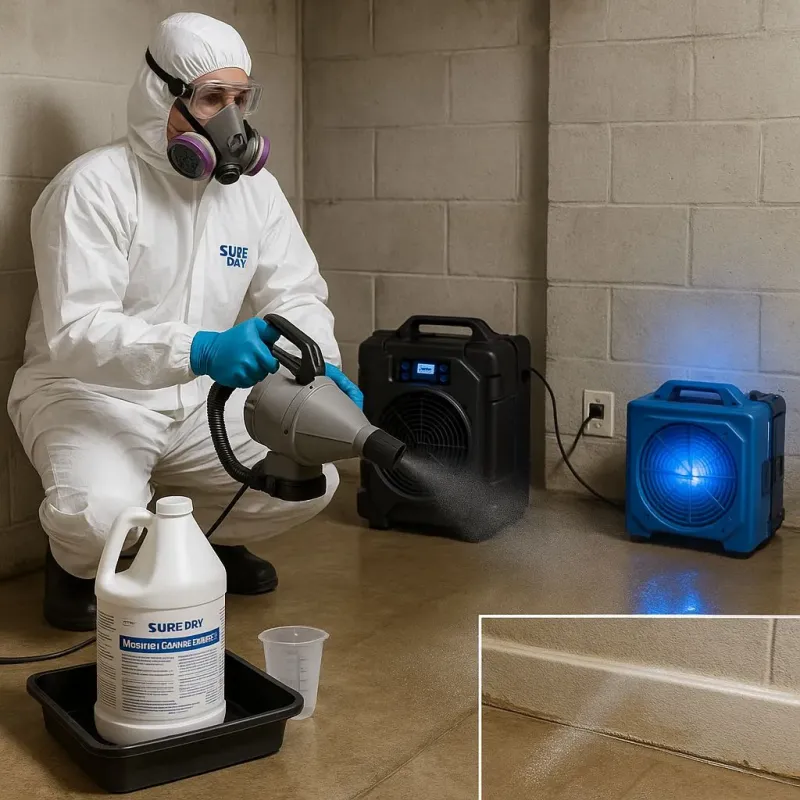 Sanitization and Odor Removal process in Thurston County, WA
