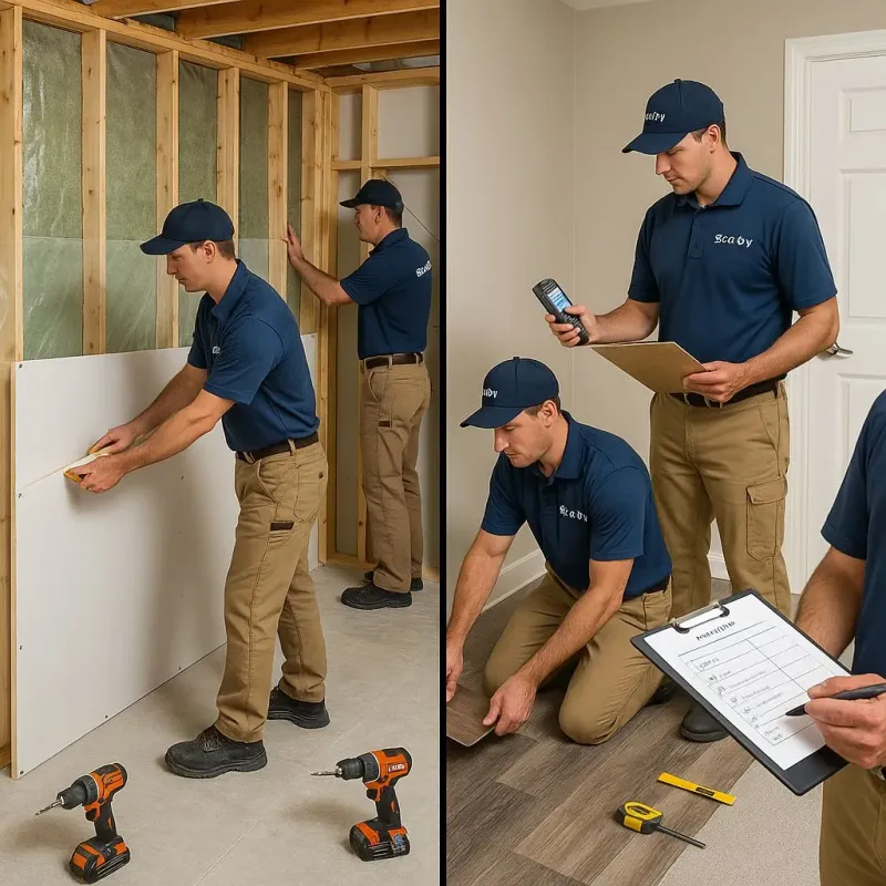 Repairs and Reconstruction process in Thurston County, WA